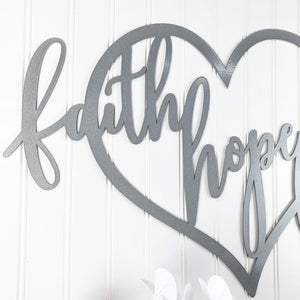 Faith Hope Love Heart